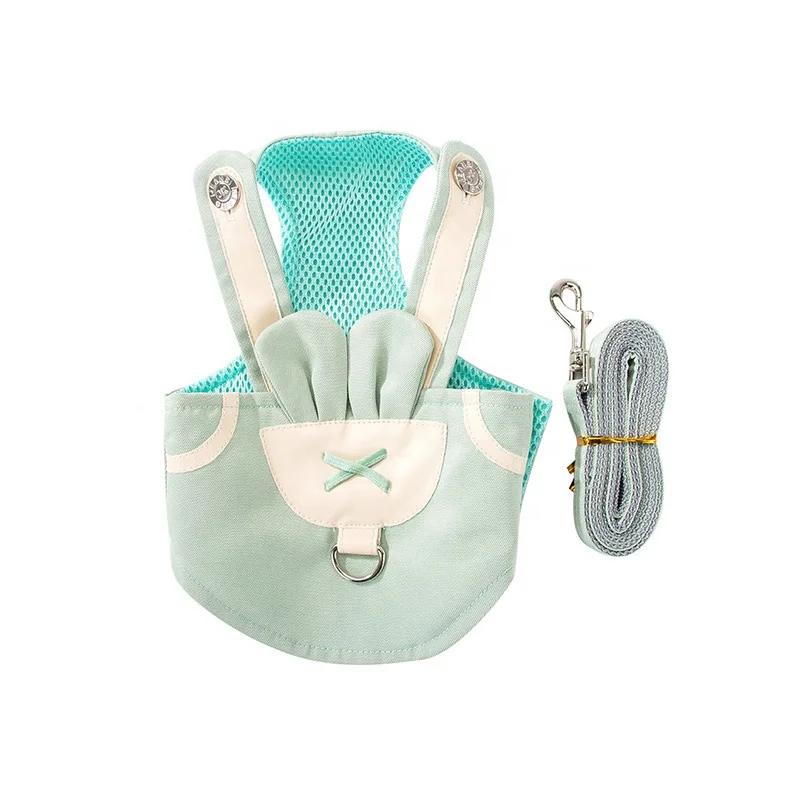 

Breathable Cute Vest-Style Dog Leash Pet Chest Harness Dog Leash Pet Collars For Hot Sale, Blue and red and green and purple