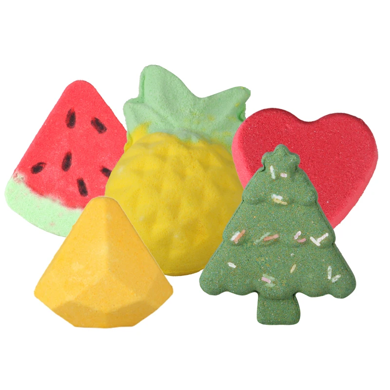 

Custom luxury christmas fizzy bath bombs