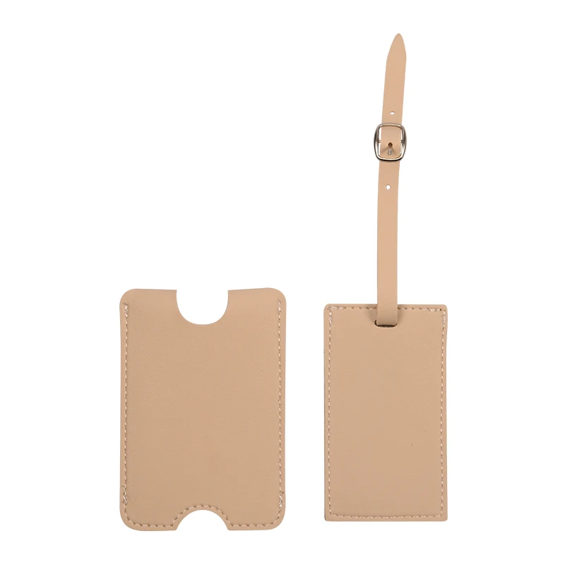 

Factory price wholesale bulk cheap leather luggage tag