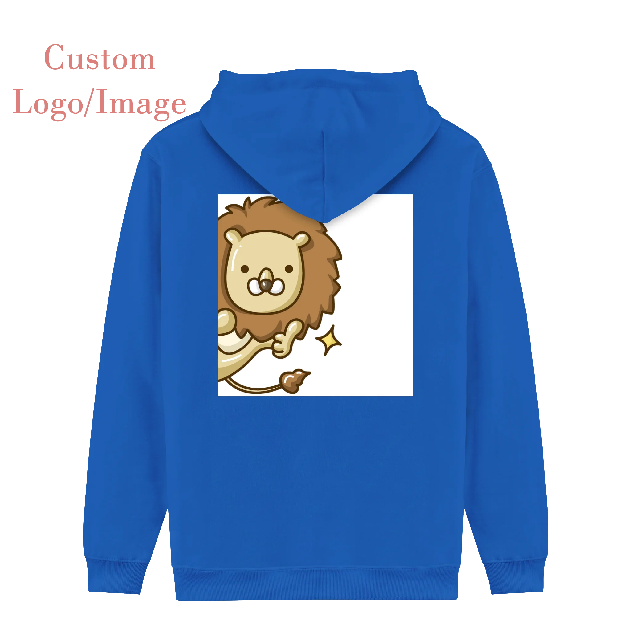 

Customized multicolor high quality windproof kangaroo pocket printed women's hoodie