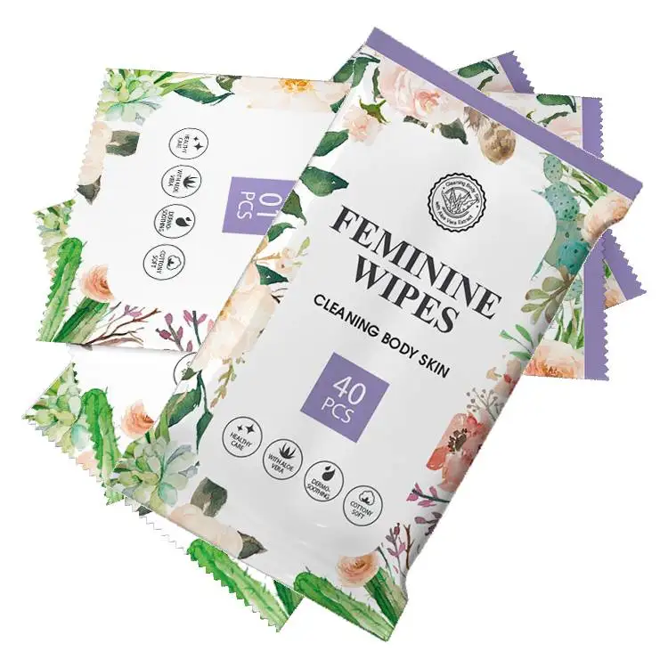 

Wholesale OEM Customized Disposable Adult Female Cleaning Wet Wipes Tissue, Any color