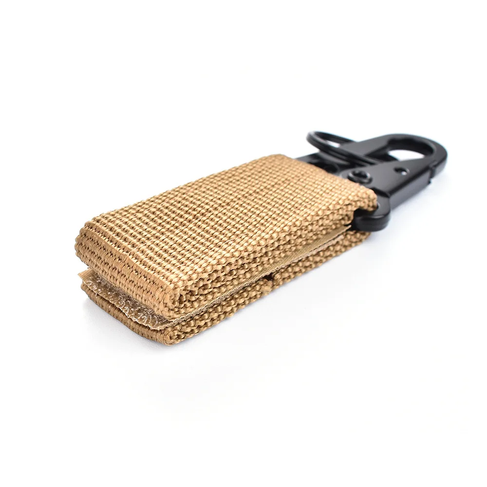 

NYLON Practical Military Tactical Carabiner Hook Belt Buckle Keychain