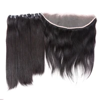 

cuticle aligned hair silk straight indian remy human hair hd lace transparent swiss lace frontal lace closure with bundles