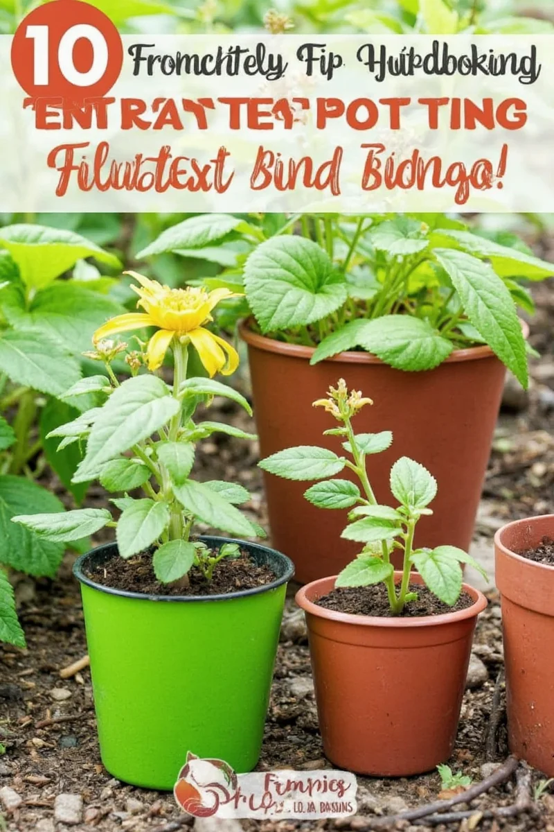 Plant labels for educational purposes
