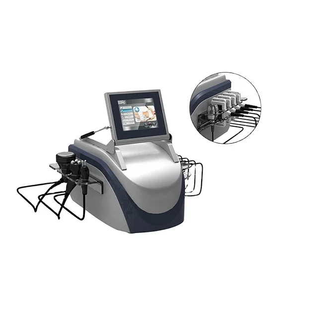 

4d ultrasound 40k cavitation handle multipolar bipolar rf head lipolaser treatment weight loss body shaping slimming machine
