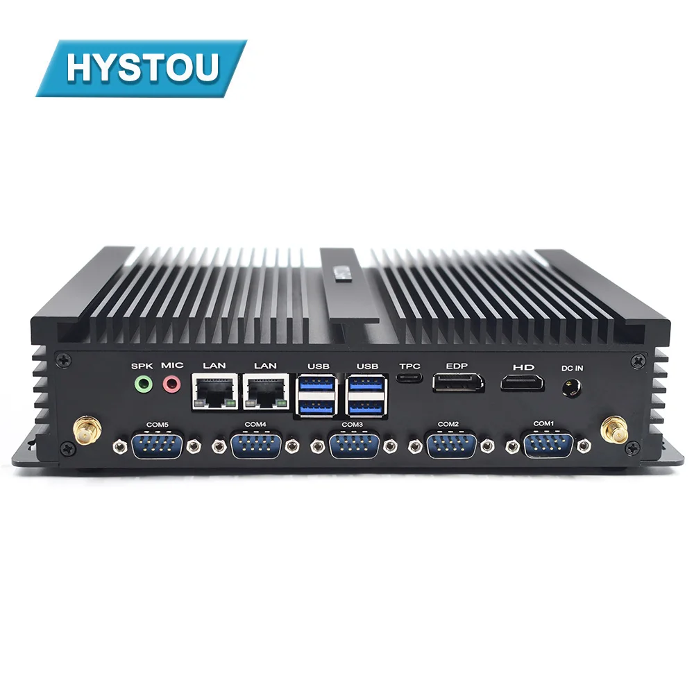 

2019 HYSTOU New Industrial Core i5 8250u Mini pc with 3 video output lpt port
