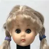 OEM Ginny Doll Head Small Vinyl Sleepy Eyes Rooted Hair hair styling doll head