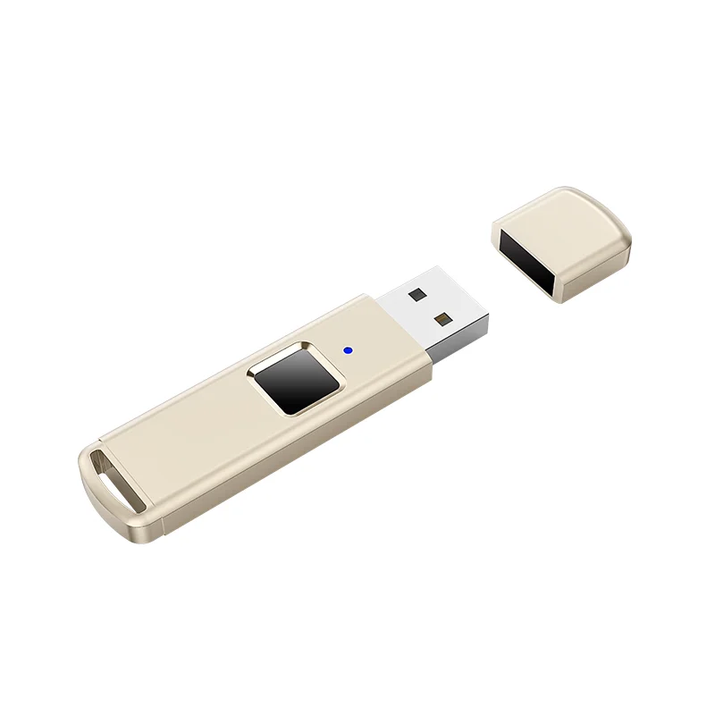 

fingerprint encryption USB 3.0 High-speed transfer U disk 32GB memory /Customizable memory