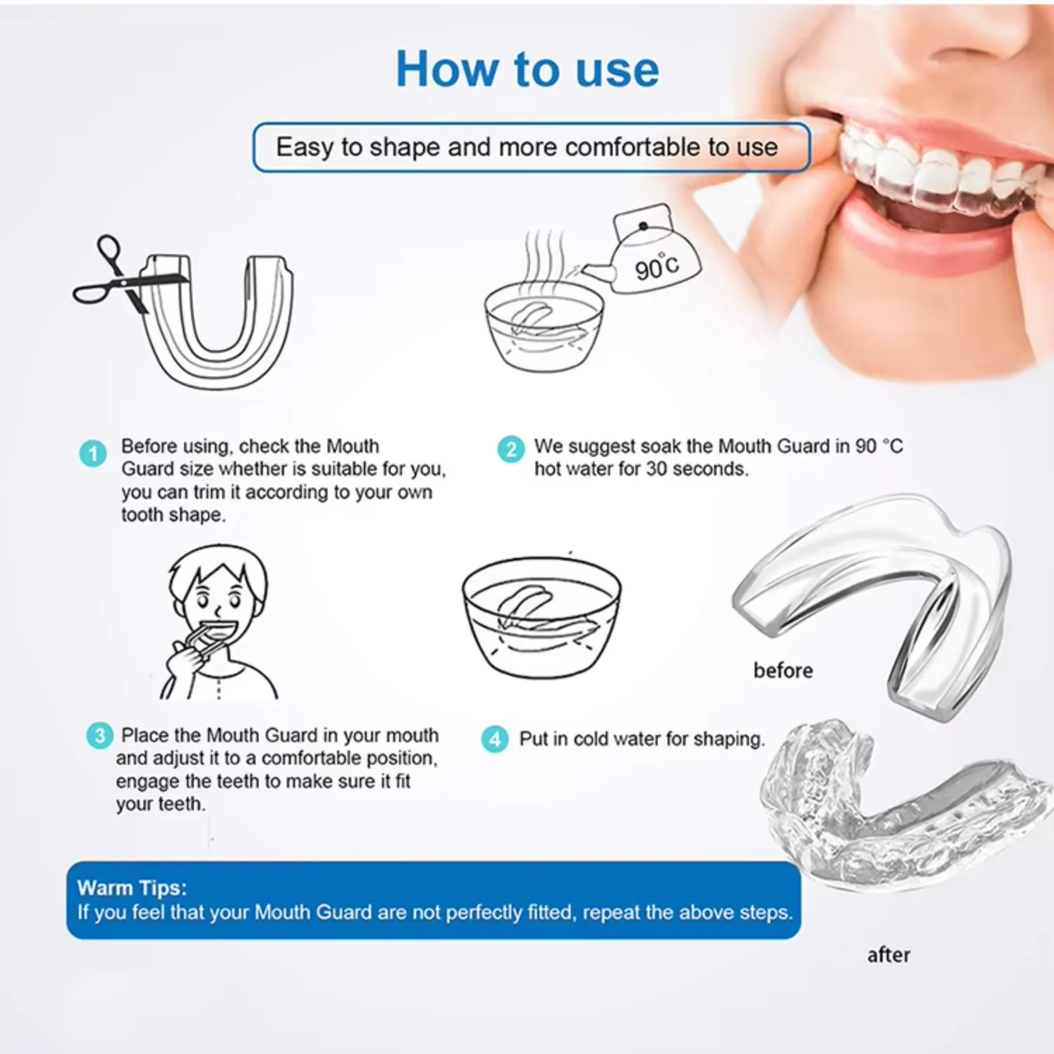 Anti Grinding Mouth Guard