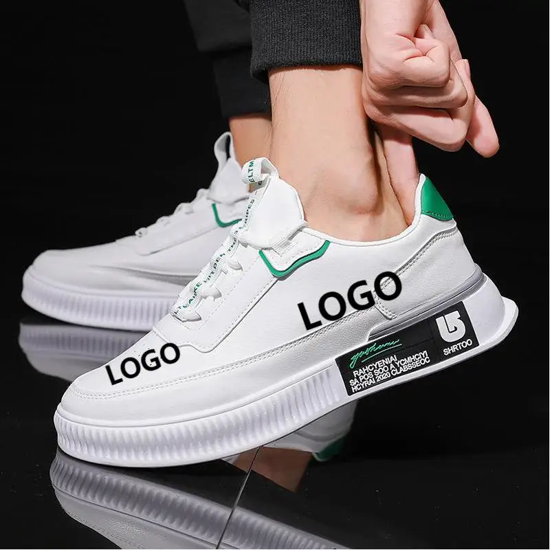 

Two pairs of customized LOGO wholesale high quality men's shoes tenis hombre zapatos hombre men's shoes