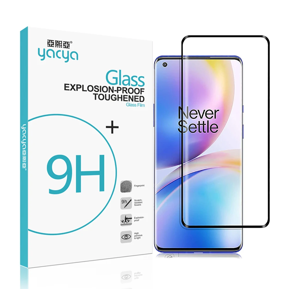 

Full Cover Glass For OnePlus 9T 8T 6T 5T Tempered Glass For oneplus 8 9pro 7 6 Screen Protector 8 Nord 5D Oneplus 8T, Black,gold,semi-clear,silver oneplus 8t