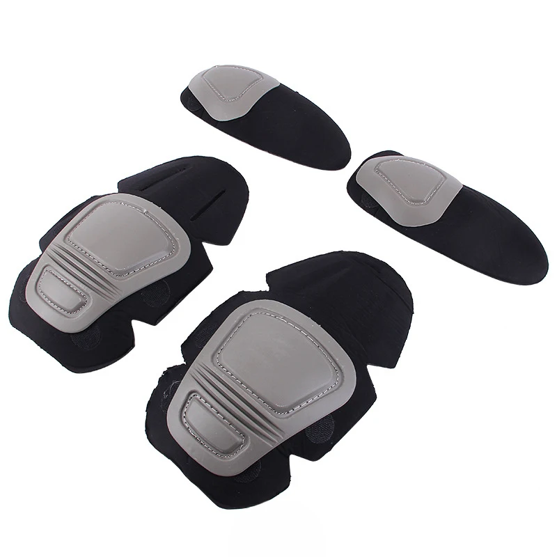 

Military Tactical g2 g3 Frog Suit Knee Pads & Elbow Support Paintball Airsoft Kneepad Interpolated Knee Protector Set