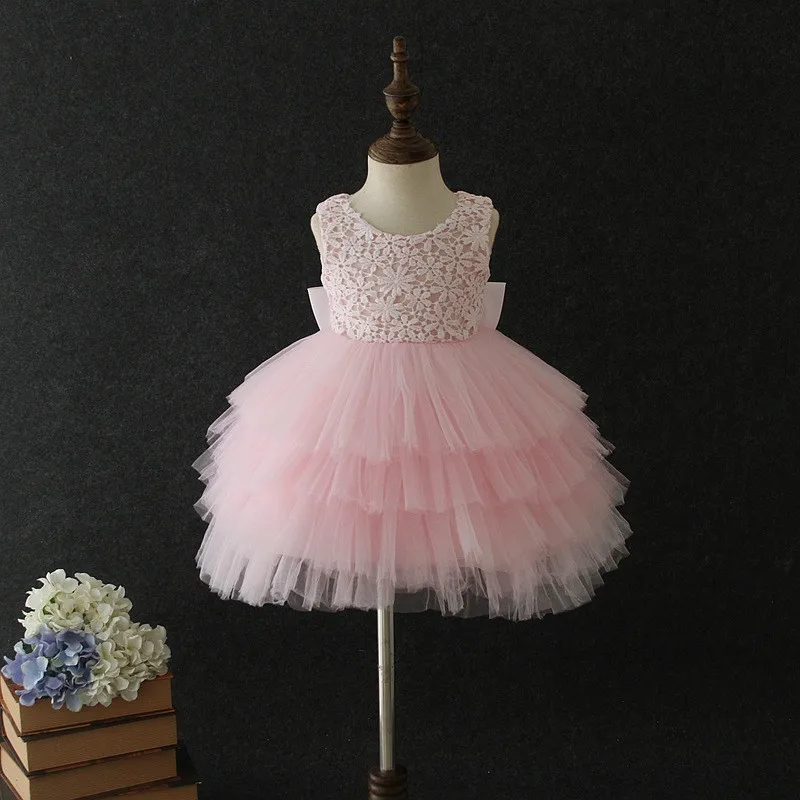 baby Girl Party Dress Flower Girl Wedding dress for Kids Toddler Birthday Party Clothing