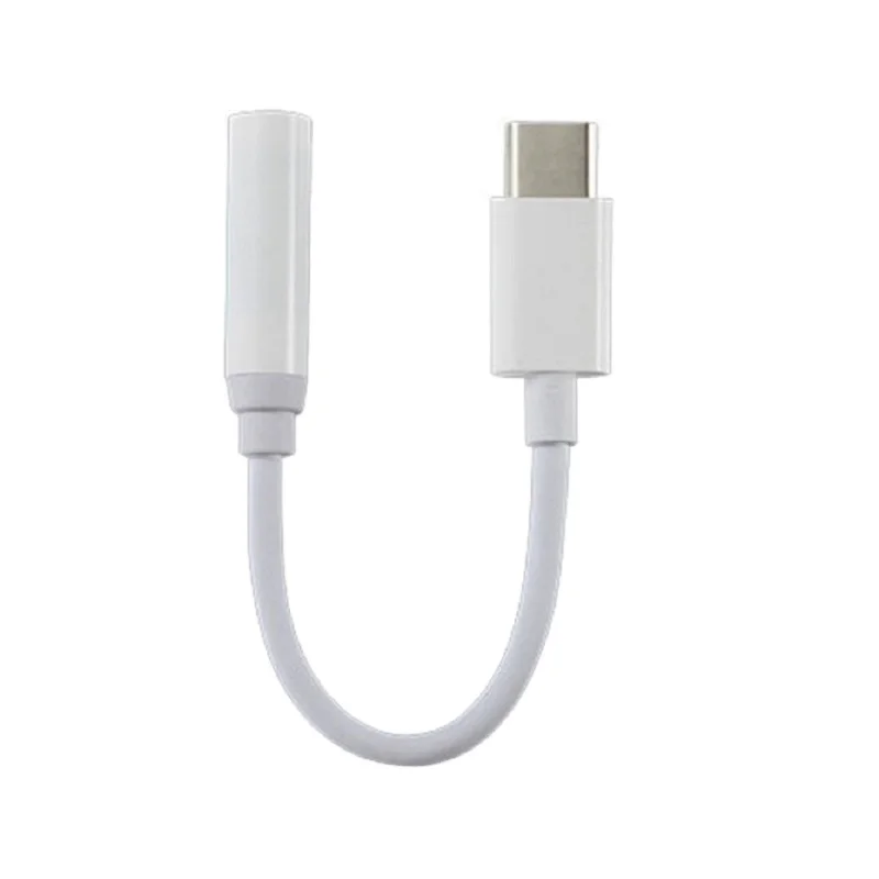 

2021 amazon hot dropshipping premium digital usb c type c to Aux Audio 3.5mm headphone jack adapter Splitter for Samsung huawei