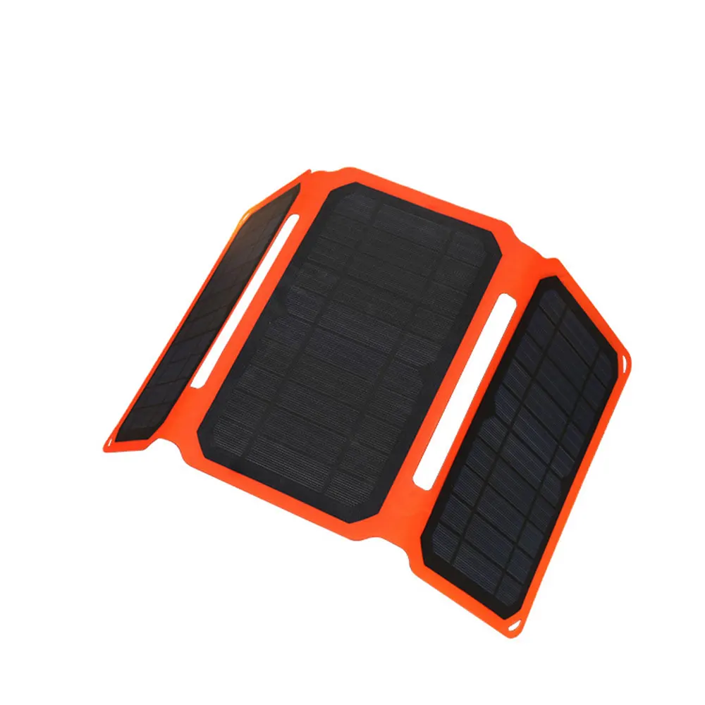 

15w 20w etfe black oem rohs portable solar panel solar usb battery panel charger for cell phone iphone