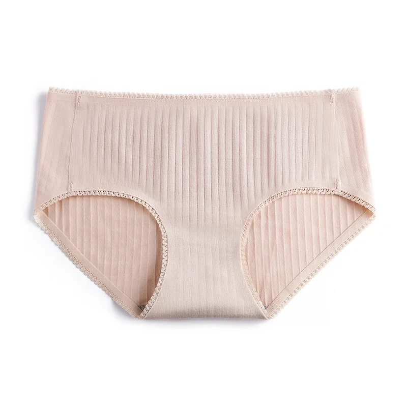 Cotton Panty Solid Women's Panties Comfort Underwear Skin-friendly ...