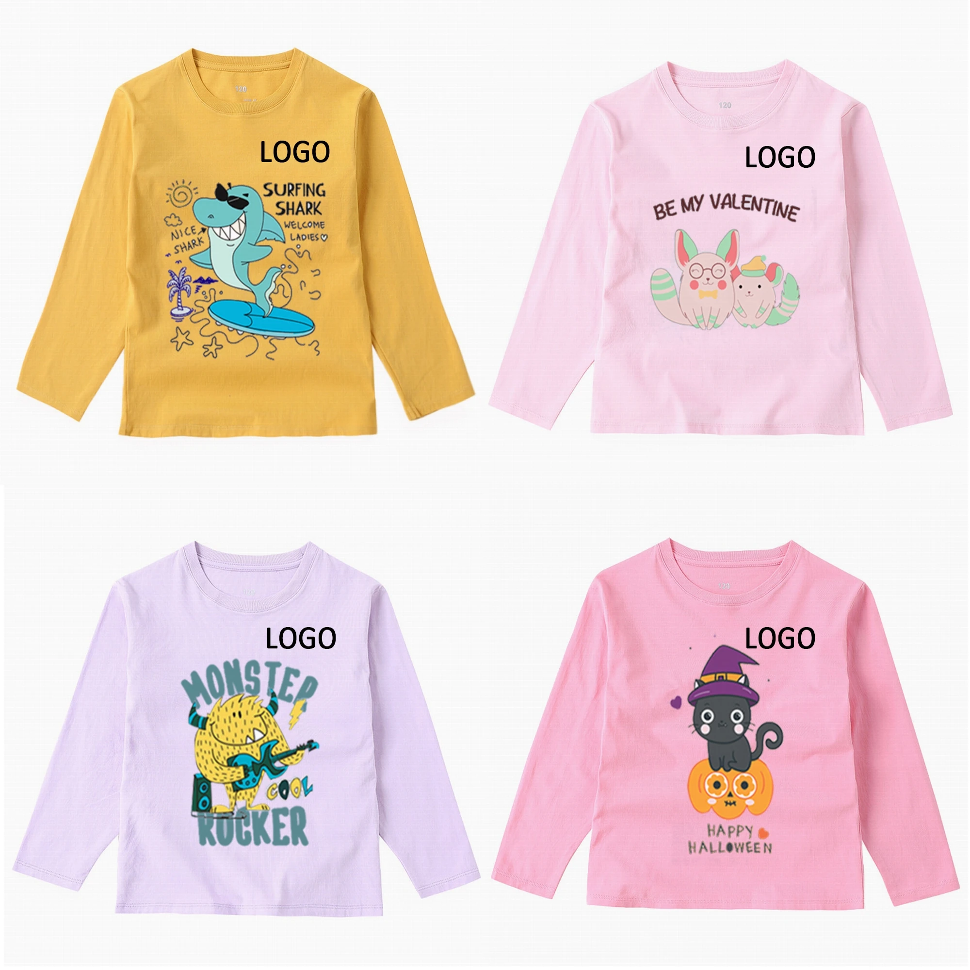 

Toddler Blank Tshirt For Girl Kids Unisex Customized Printing T-shirt