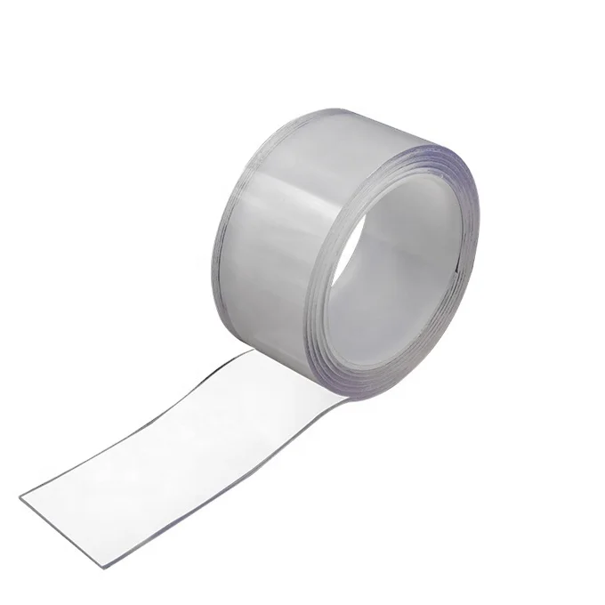 

Custom Reusable Car Acrylic Foam Double Sided Tape Strong Viscosity Self Adhesive Rug Carpet Seaming Gel Transparent Nano Tape