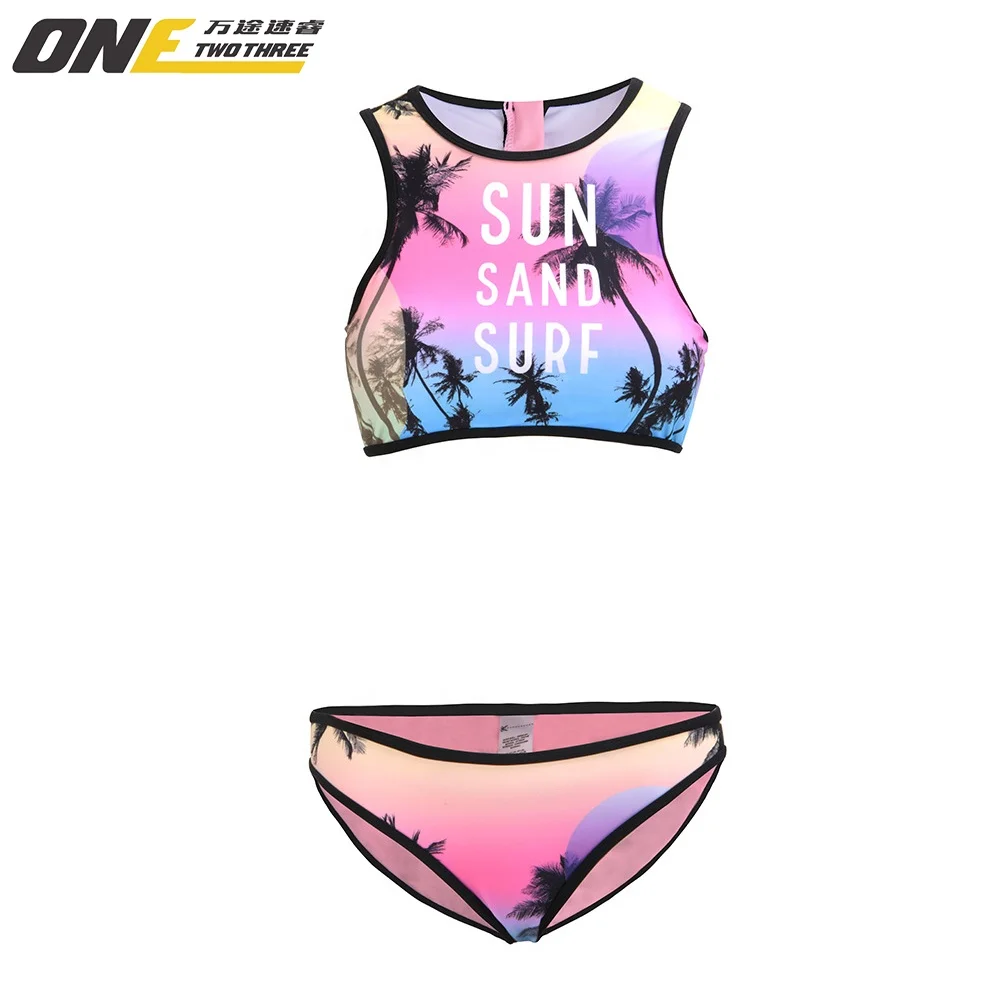 

Sport Series Swimwear Girl Sexy New Style Bikini Set Swimming Suit Fission swimsuit Thong Bikini Swimwear, Picture