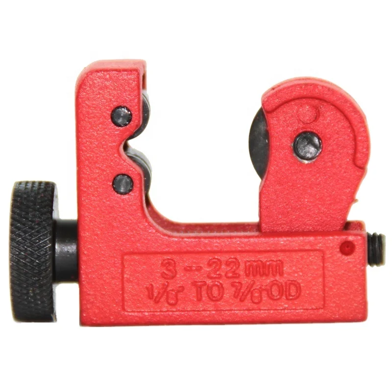 

COOLWORLD CT-128 red mini copper pipe tube cutter Refrigeration Tool For Air Conditioning pipe 3-28mm