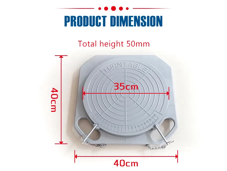 wheel aligner machine car turntable