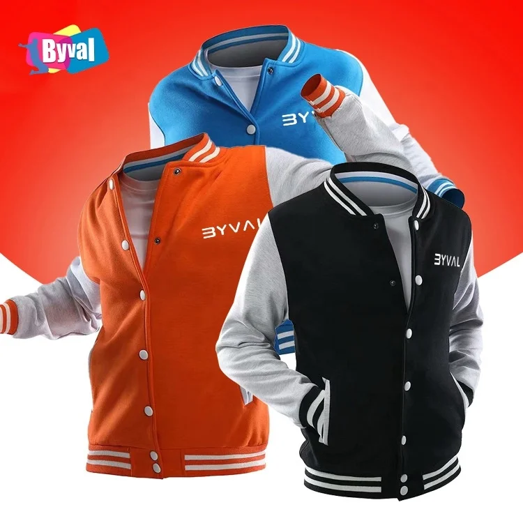 

2021 baseball jackets college jackets women knitted custom patch embroidery logo plus size mens baseball jacket for club school