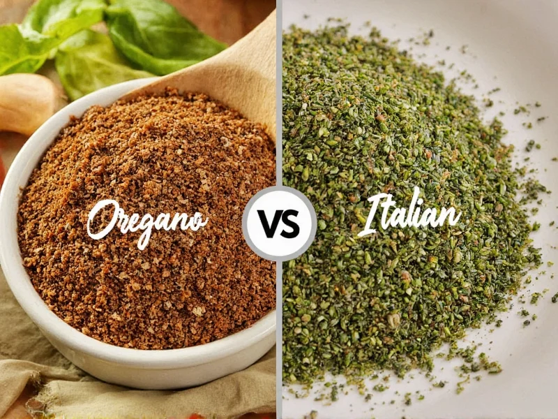 mexican oregano vs italian