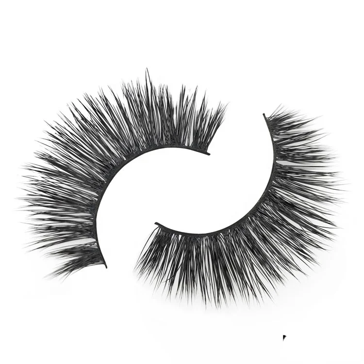 

Wholesale Bulk Korean Multi-Level Soft 18mm Faux Mink Lashes Strips With Packaging