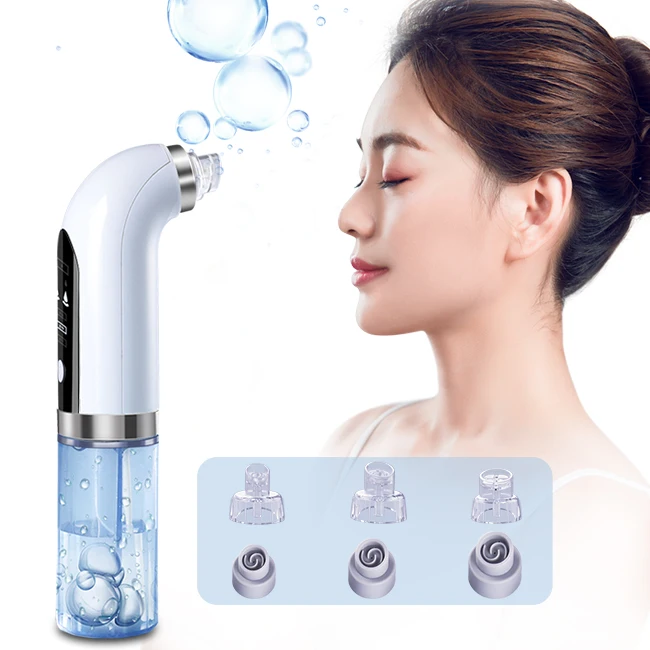 

Wholesale Pore Cleaner electric usb rechargeable blackhead remover with water cycle pore acne