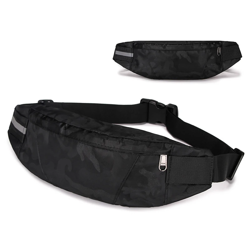 

Outdoor Fanny Pack Running Hiking Custom Bum Bag Waist Bag Hot Selling Sport Fashion Water Proof Unisex Polyester Barrel-shaped, Customized color