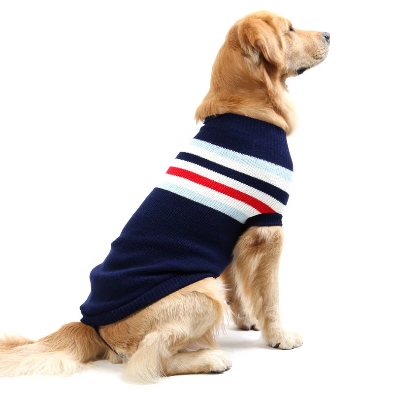 

Custom Designer Warm Pet Knitted Dog Sweater Winter Comfortable Dog Clothes, Picture