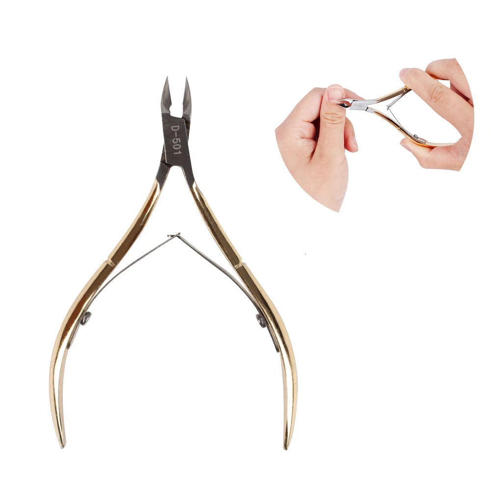 

Stainless Steel Cuticle Nail Pusher Double-end Dead Skin Cuticle Remover Nail Pusher Remover Manicure Pedicure Tool