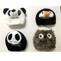 

Cute design cat panda hat pet accessories funny costume puppy dog cat accessories Penguin owl Skulls head hat cap