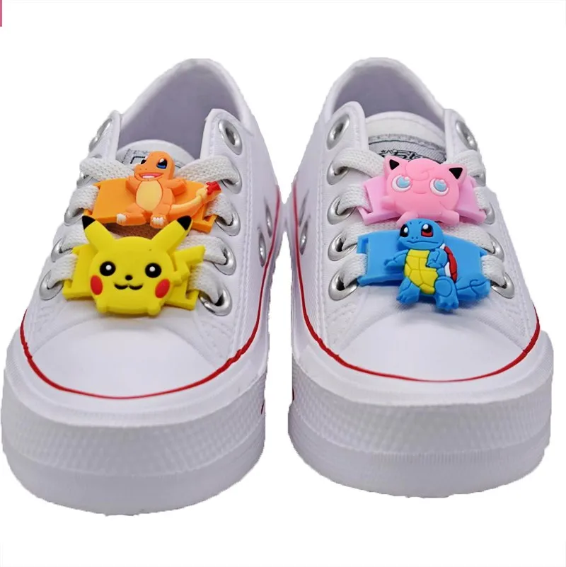 

Stock Fashion Stylish PVC Pikachu Shoe Charms Accessories Rubber Shoe Shoe Clip, Customized shoelace charms/shoe decorations/shoes charms accessories