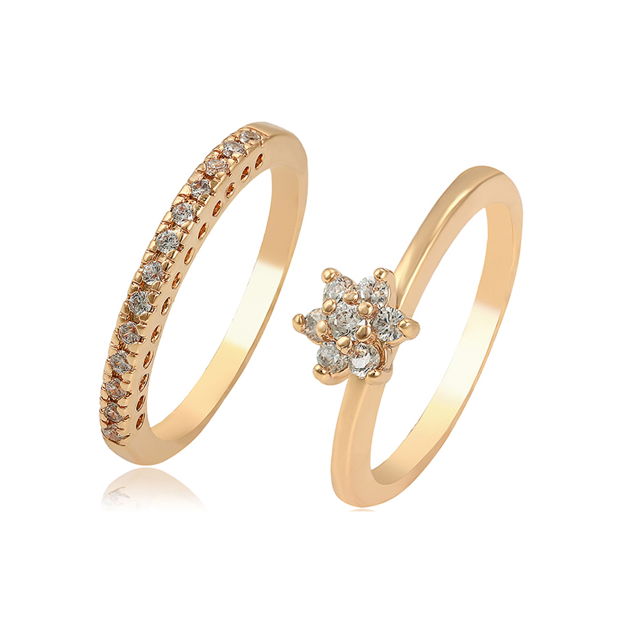 

16207 Xuping new designs Jewelry Fashion Hot Sale Ring with 18K Gold ring for women