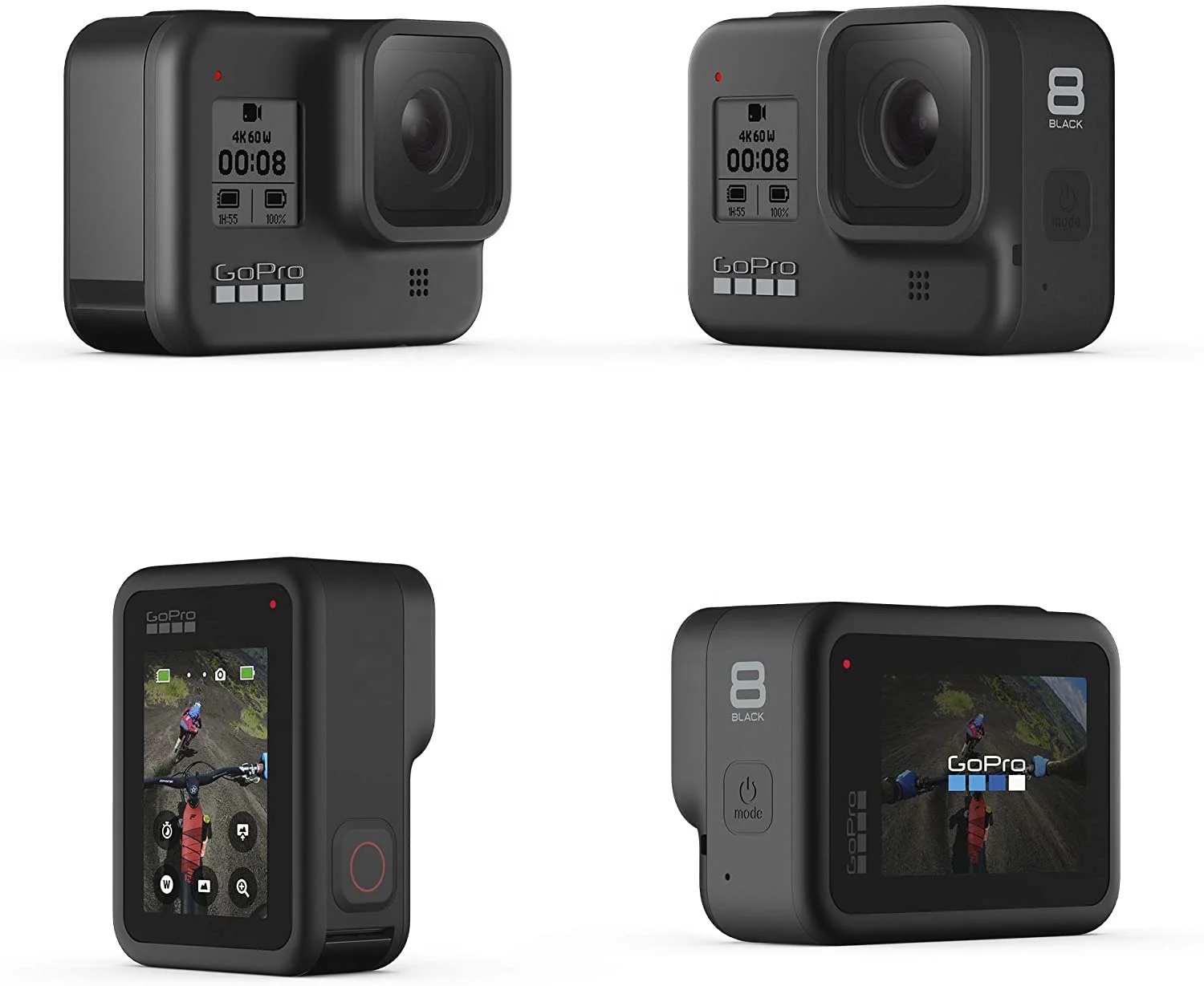 

Gutbos Waterproof Action Camera, 5K/4K Video, Sports Camera Go Pro