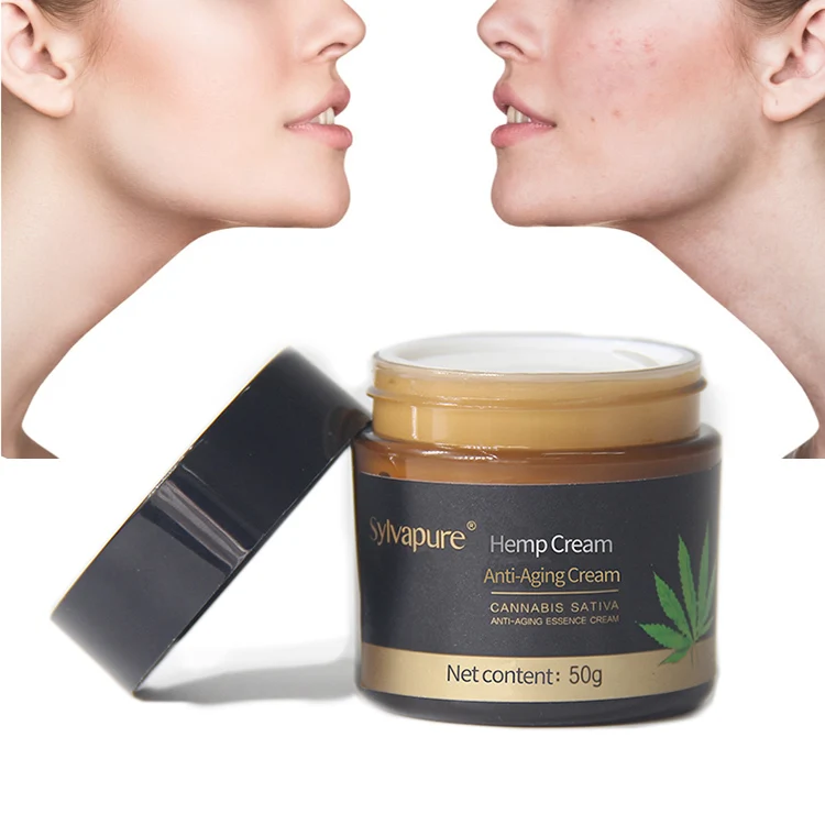 

wholesale high quality cream use Hemp Extracts cosmetics, Milk white