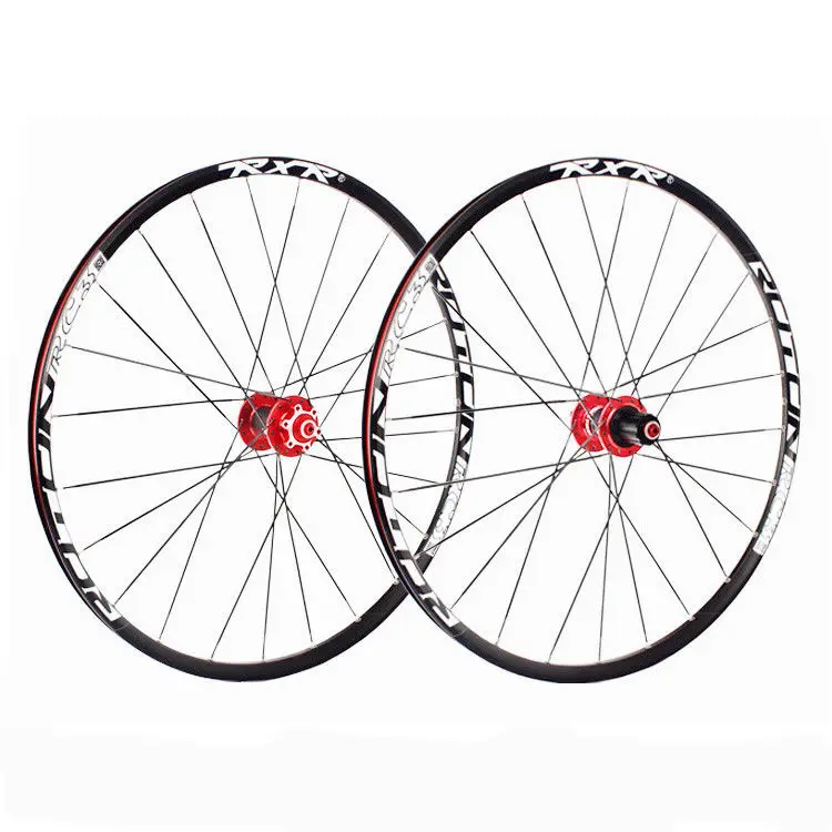 

RXR 26/27.5/29 inch Bicycle Wheelset 7-11S Mountain Bike Wheels Carbon Hub Disc Clincher Tyre Rim Bike Wheel set