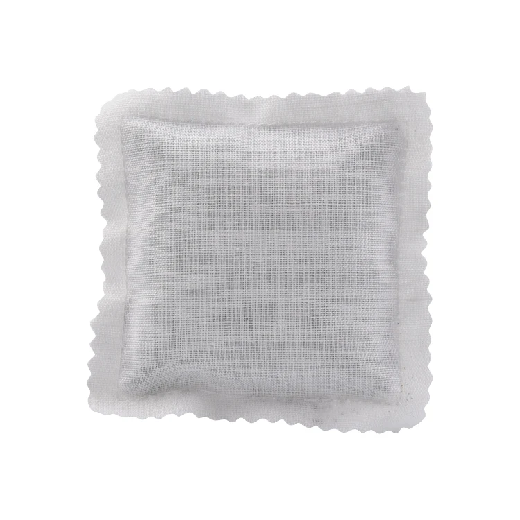 
Wholesale Natural Cotton Fashion small scented pillow Custom size white cotton square dry lavender buds scented sachets 