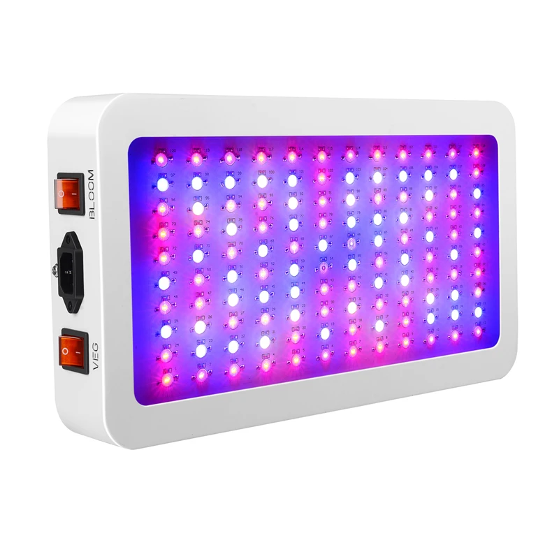 LED Grow Light 195W Plant Lights Red Blue White Panel Growing Lamps for Indoor Plants Seedling Vegetable and Flower