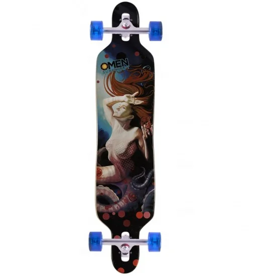 

XW OEM 9 ply maple 70*51mm PU wheels long board skateboard four wheel maple Longboard skateboard for Adults