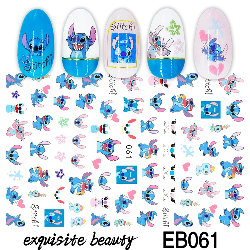 

EB081- 96 flower designs for Nail Decals Sticker