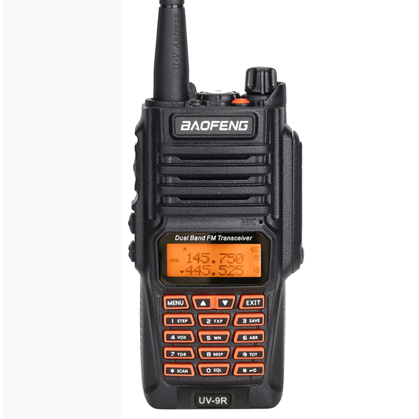 

Long Range Waterproof Handheld Portable Transceiver Waterproof Walkie Talkie Baofeng UV-9R