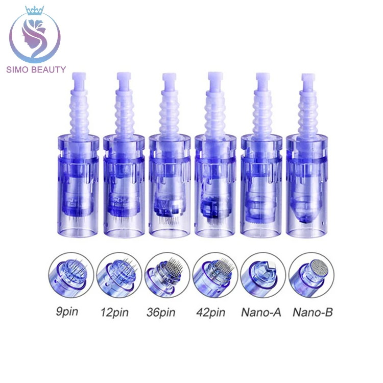 

dr pen derma rolling system microneedling needles dr pen ultimet a6 derma roller for hair, Transparent blue