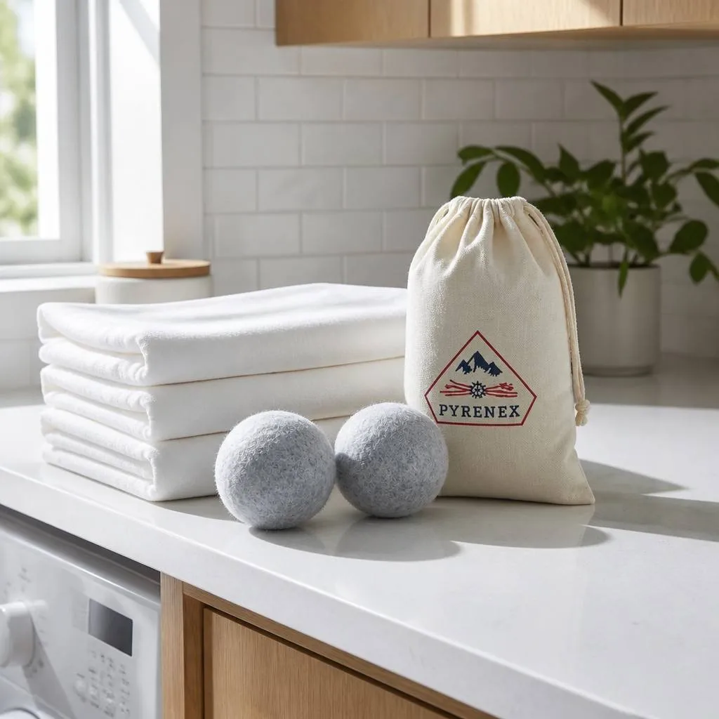Rolking wool dryer balls - luxury laundry care