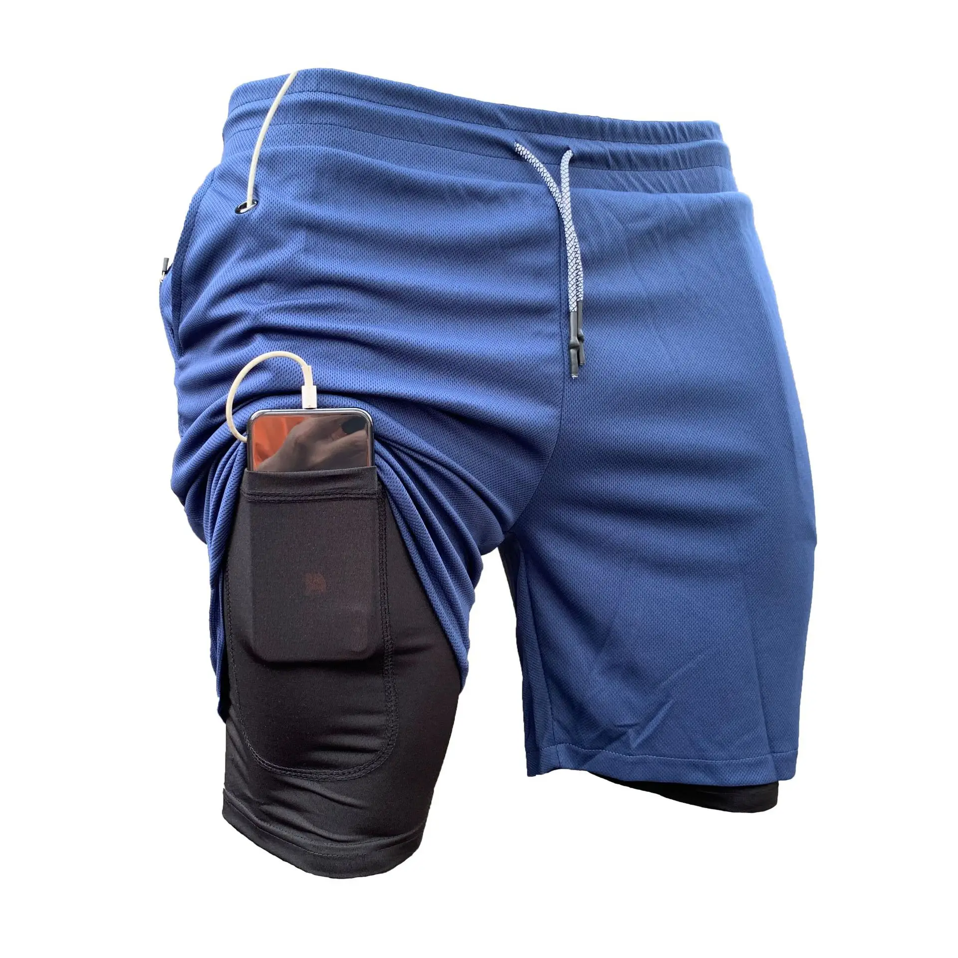 Sports Shorts For Men Cotton Spandex 
