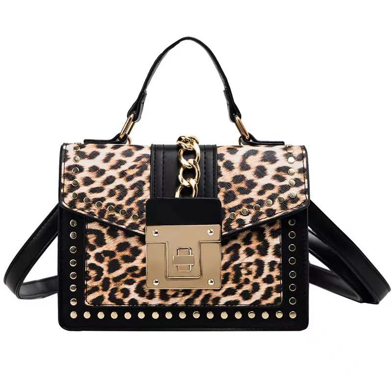 

Luxury Handbag Leopard Pattern Custom Hand Bag Ladies Fashion Crossbody Bags Mini Handbag Shoulder Bag