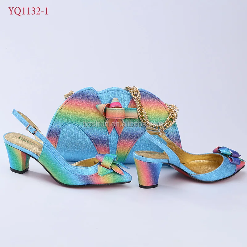 

YQ1132 PU leather shoes shoulder bag business lady handbag women genuine red color