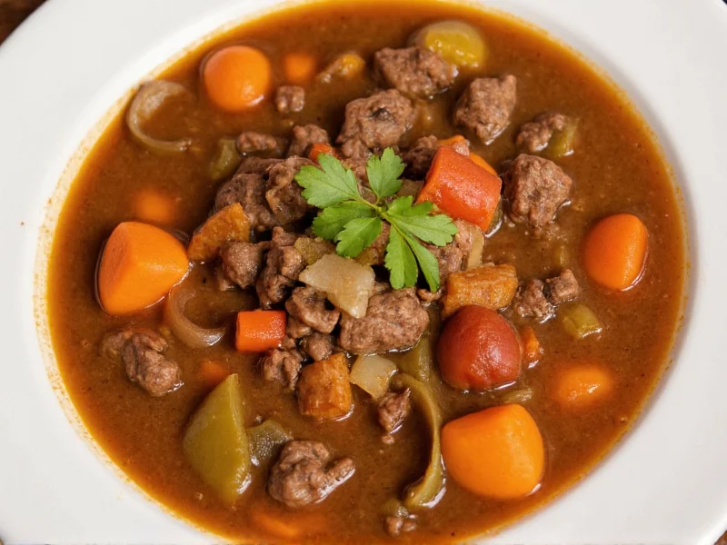 Perfect Beef Stew Soup Recipe: Tender Meat & Rich Flavor