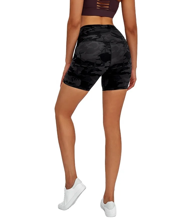 

wholesale custom logo yoga shorts active wear leggings seamless leggings